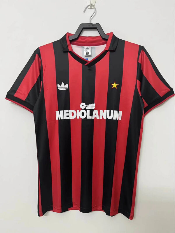 AC Milan 1990/1991 Retro Home Football Jersey 1:1 Thai Quality