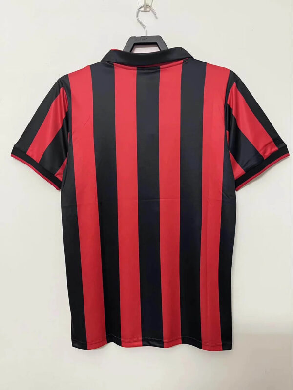 AC Milan 1990/1991 Retro Home Football Jersey 1:1 Thai Quality - Image 2