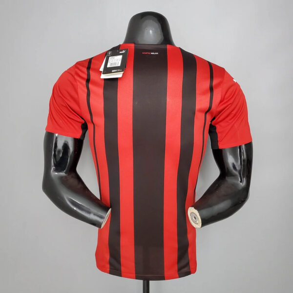 AC Milan 2021/2022 Player Version Home Football Jersey 1:1 Thai Quality - Image 3