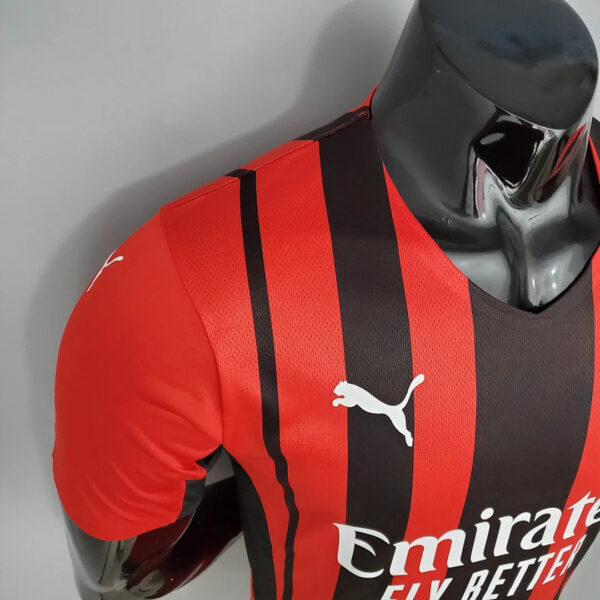 AC Milan 2021/2022 Player Version Home Football Jersey 1:1 Thai Quality - Image 4