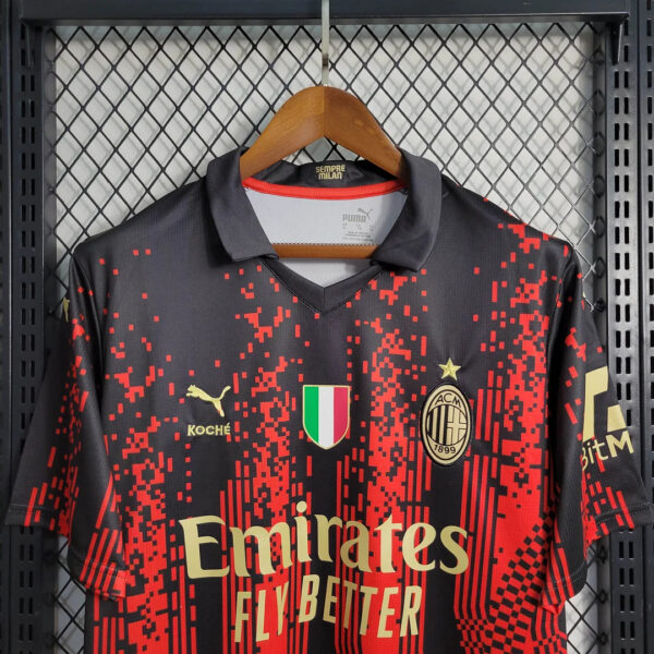 AC Milan 2022/2023 Fourth Away Football Jersey 1:1 Thai Quality - Image 4