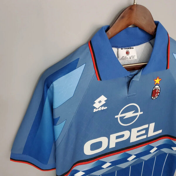 AC Milan 1995/1996 Retro Fourth Away Football Jersey 1:1 Thai Quality - Image 3