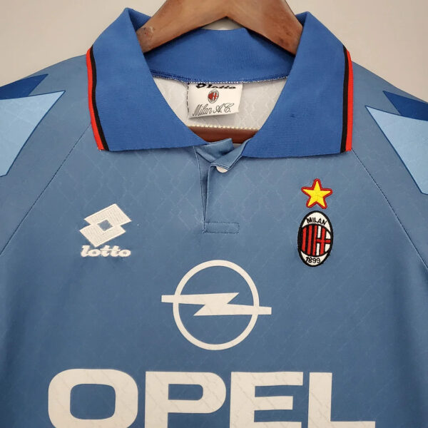 AC Milan 1995/1996 Retro Fourth Away Football Jersey 1:1 Thai Quality - Image 4