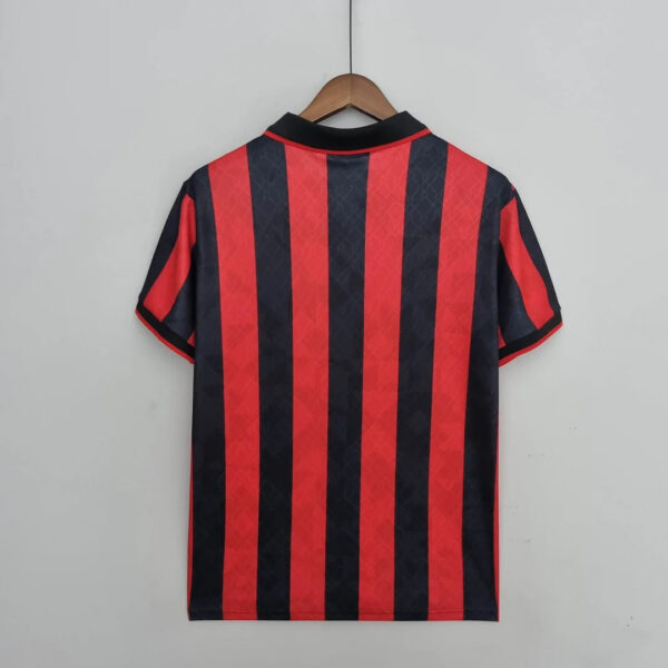 AC Milan 1995/1996 Retro Home Football Jersey 1:1 Thai Quality - Image 2