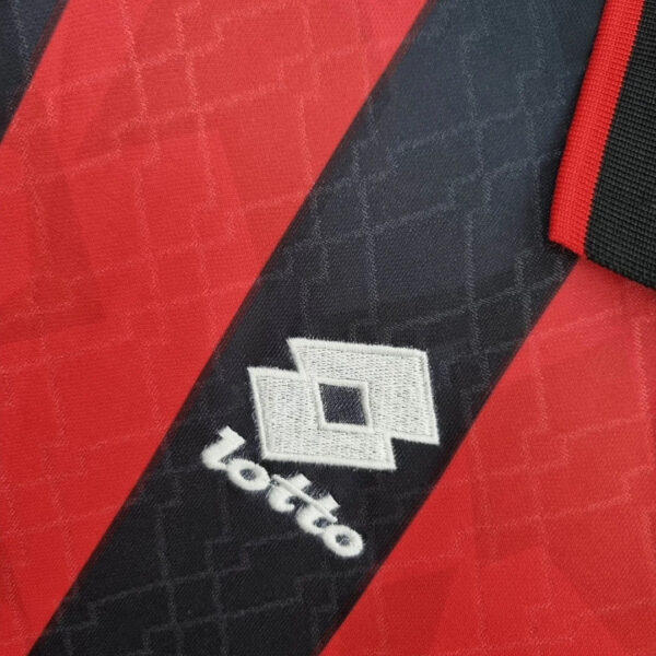 AC Milan 1995/1996 Retro Home Football Jersey 1:1 Thai Quality - Image 5