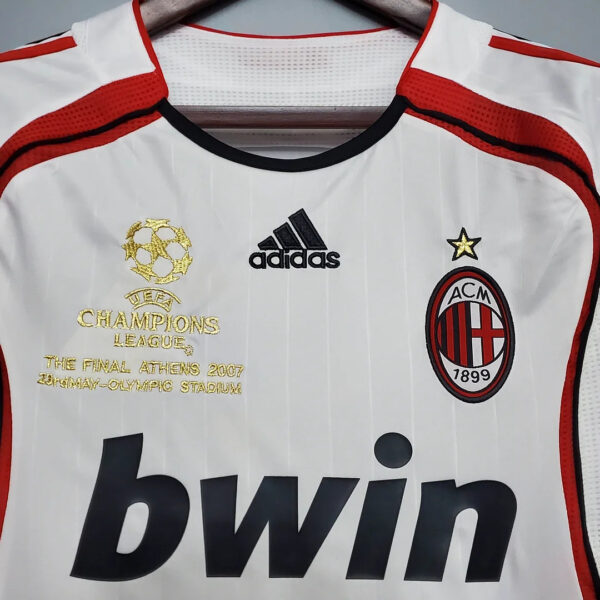 AC Milan 2006/2007 Retro Away Football Jersey 1:1 Thai Quality - Image 4