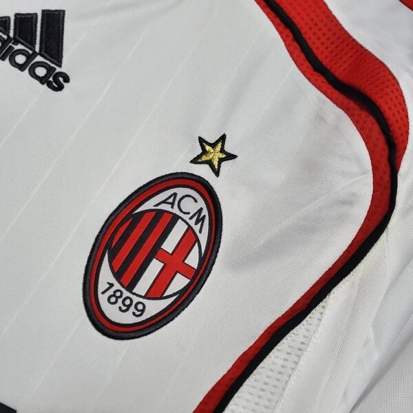 AC Milan 2006/2007 Retro Away Football Jersey 1:1 Thai Quality - Image 6