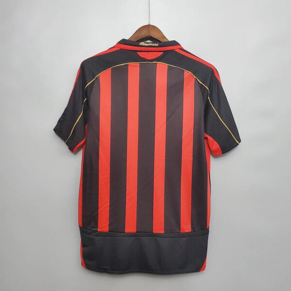 AC Milan 2006/2007 Retro Home Football Jersey 1:1 Thai Quality - Image 2