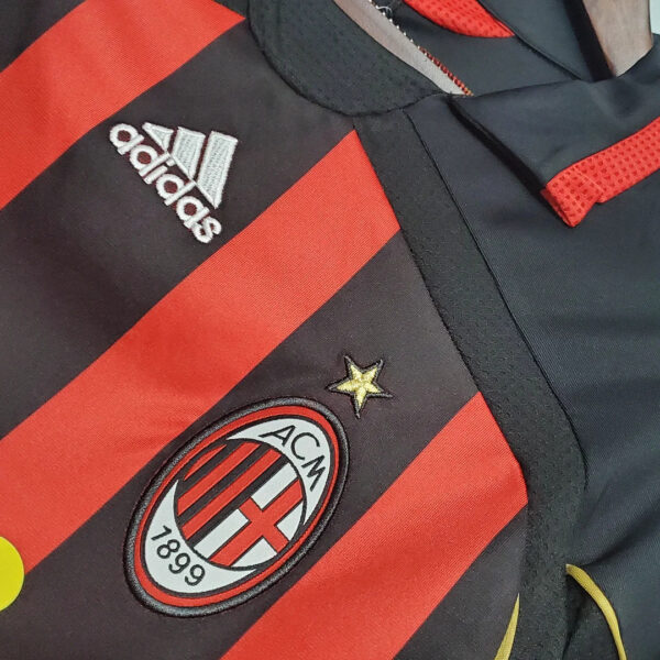 AC Milan 2006/2007 Retro Home Football Jersey 1:1 Thai Quality - Image 5