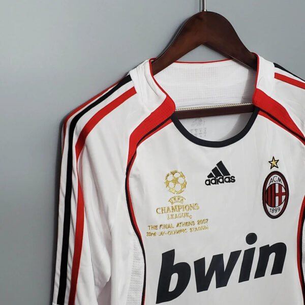 AC Milan 2006/2007 Retro Long Sleeve Away Football Jersey 1:1 Thai Quality - Image 3