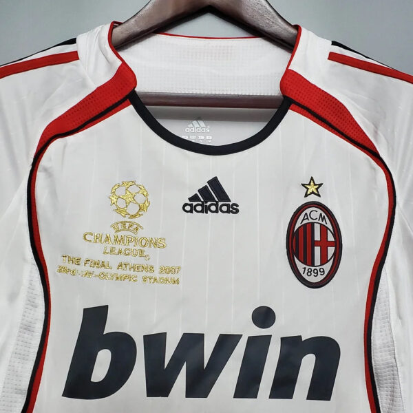 AC Milan 2006/2007 Retro Long Sleeve Away Football Jersey 1:1 Thai Quality - Image 4