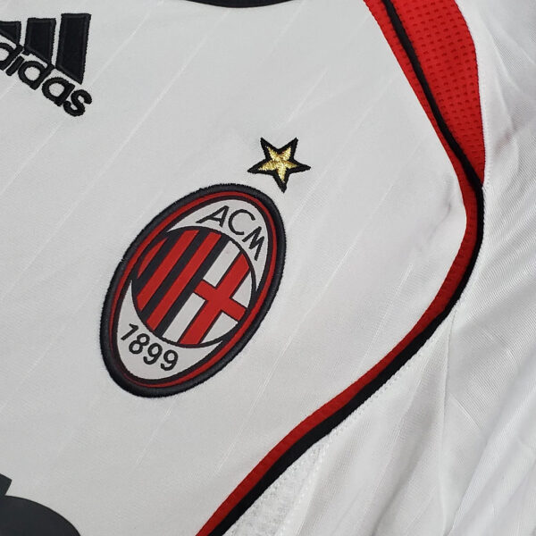 AC Milan 2006/2007 Retro Long Sleeve Away Football Jersey 1:1 Thai Quality - Image 6