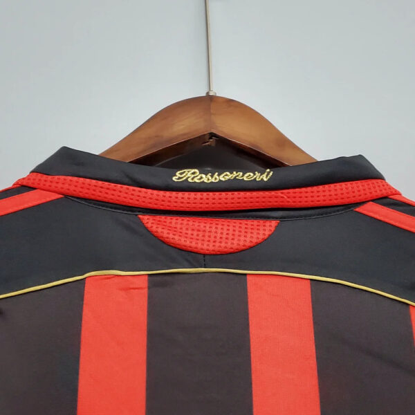 AC Milan 2006/2007 Retro Long Sleeve Home Football Jersey 1:1 Thai Quality - Image 7