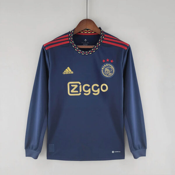 Ajax 2022/2023 Long Sleeve Away Football Jersey 1:1 Thai Quality