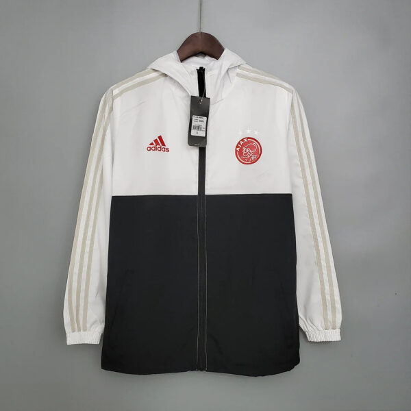 Ajax 2021 Windbreaker Black & White