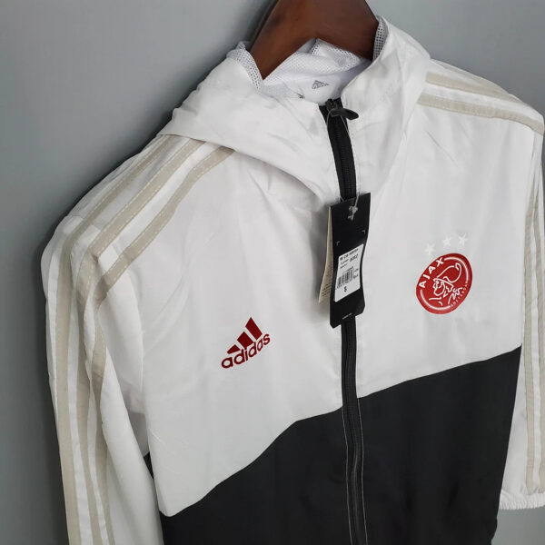 Ajax 2021 Windbreaker Black & White - Image 3