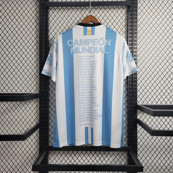 Argentina 2022 Champion Commemorative Edition Home  Football Jersey - Image 2