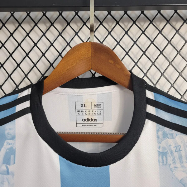 Argentina 2022 Champion Commemorative Edition Home  Football Jersey - Image 8