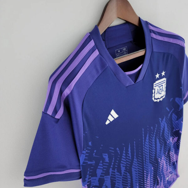 Argentina 2022 FIFA World Cup National Team Away Football Jersey - Image 4