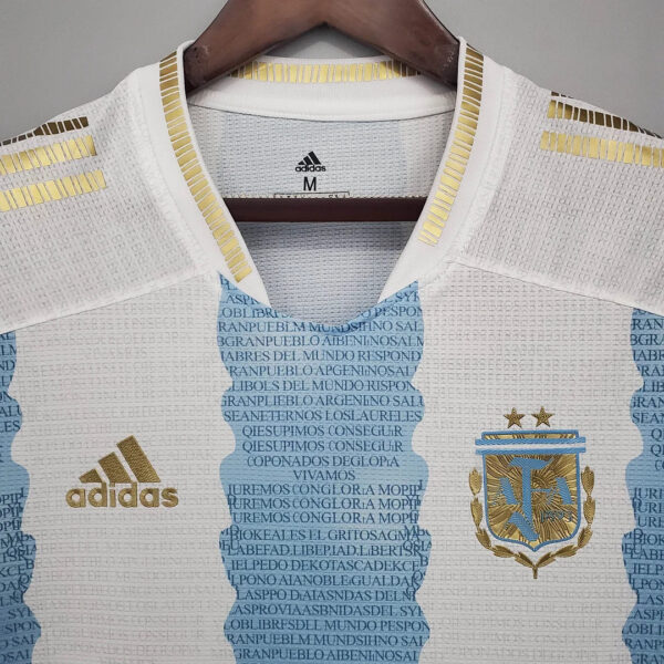 Argentina 2021 Concept Maradona Special Emblem Football Jersey - Image 4