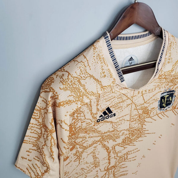 Argentina 2021 Golden X Memorial Football Jersey - Image 3