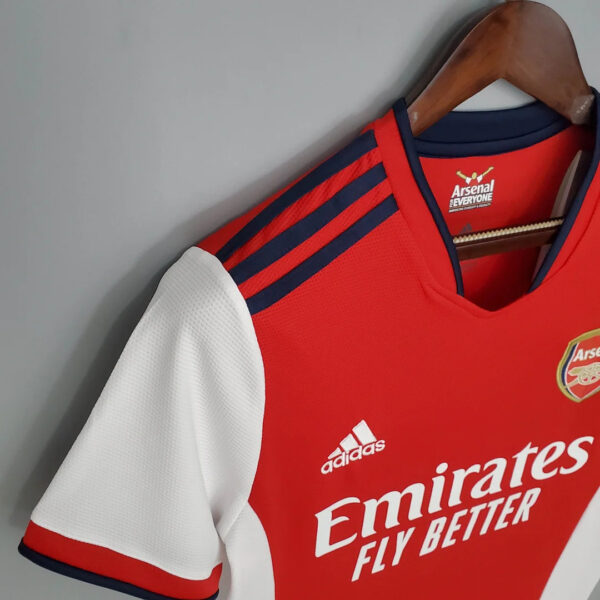 Arsenal 2021/2022 Home Football Jersey - Image 3