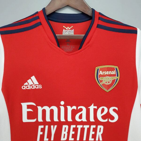 Arsenal 2021/2022 Home Football Jersey - Image 4