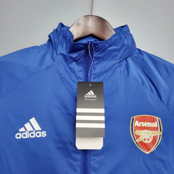 Arsenal 2021 Football Jersey Windbreaker Blue - Image 3