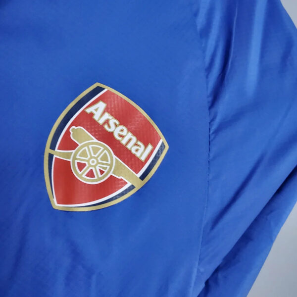 Arsenal 2021 Football Jersey Windbreaker Blue - Image 5