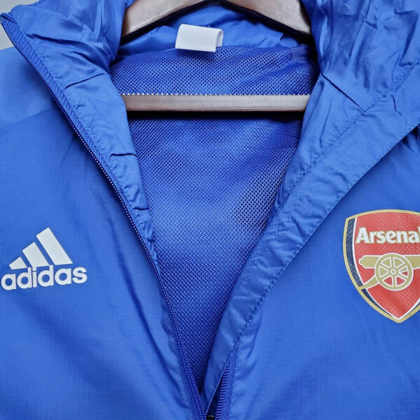 Arsenal 2021 Football Jersey Windbreaker Blue - Image 7