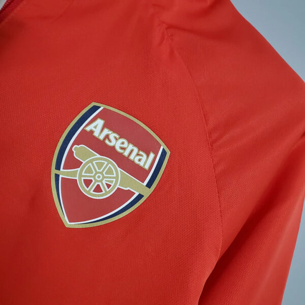 Arsenal 2021 Football Jersey Windbreaker Red - Image 5