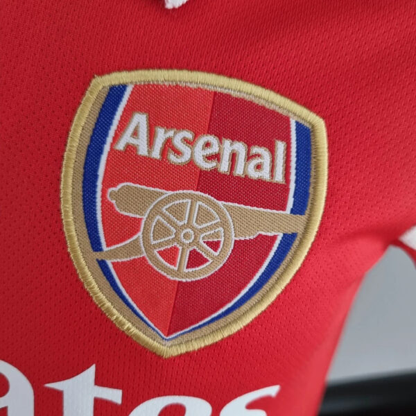 Arsenal 2022/2023 Home Football Jersey Kids Size - Image 8