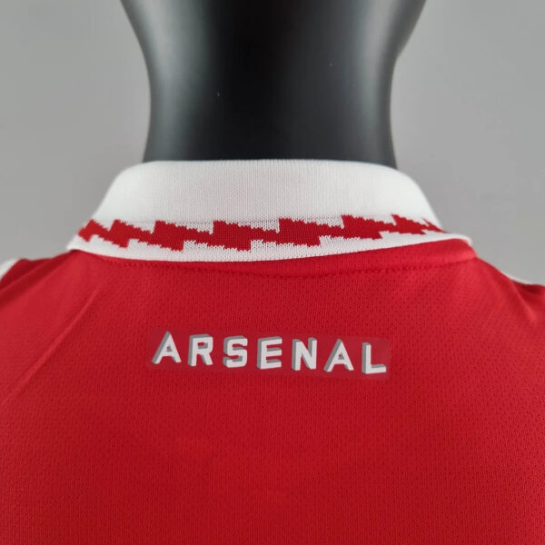 Arsenal 2022/2023 Home Football Jersey Kids Size - Image 9