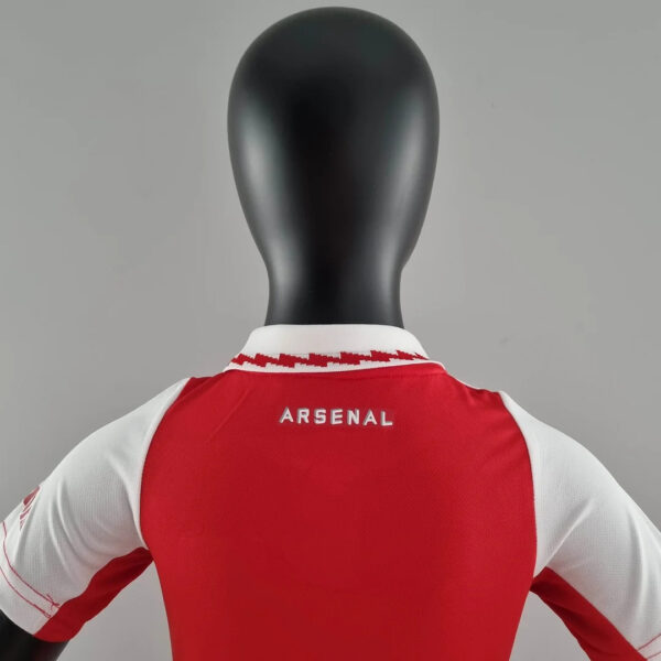 Arsenal 2022/2023 Home Football Jersey Kids Size - Image 10