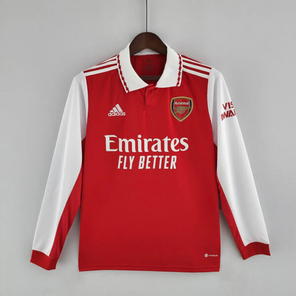 Arsenal 2022/2023 Long Sleeve Home Football Jersey 1:1 Thai Quality