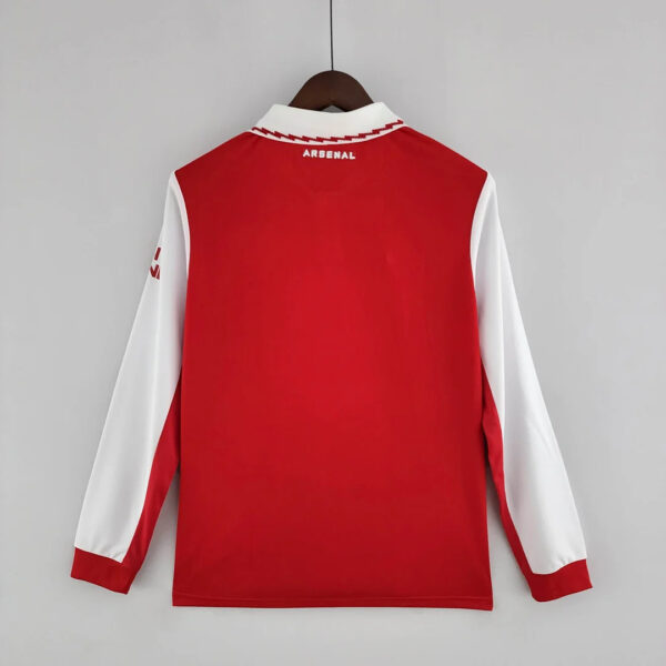 Arsenal 2022/2023 Long Sleeve Home Football Jersey 1:1 Thai Quality - Image 2