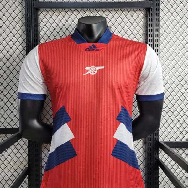 Arsenal 2022/2023 Player Version Casual Red Football Jersey 1:1 Thai Quality - Image 3