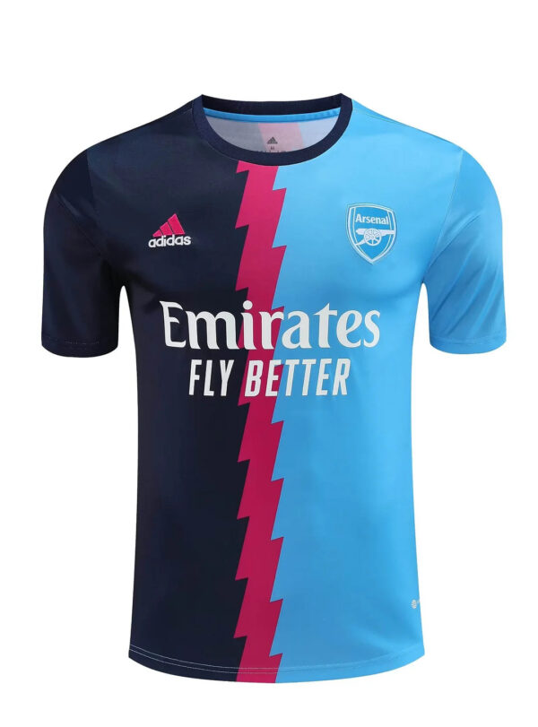 Arsenal 2022/2023 Training Wear Blue Set Football Jersey - Image 3