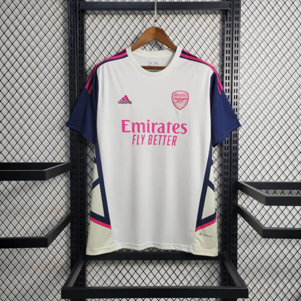 Arsenal 2023/2024 Football Jersey Training Wear White