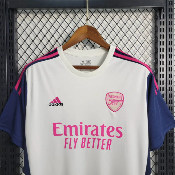 Arsenal 2023/2024 Football Jersey Training Wear White - Image 4