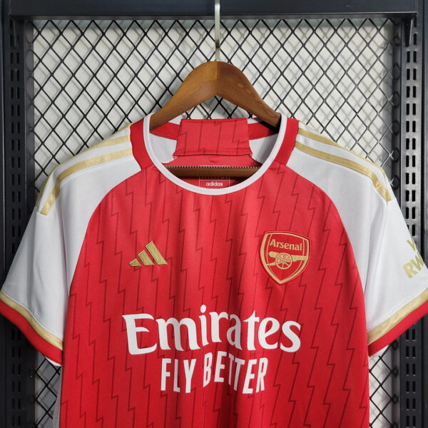 Arsenal 2023/2024 Home Football Jersey - Image 6