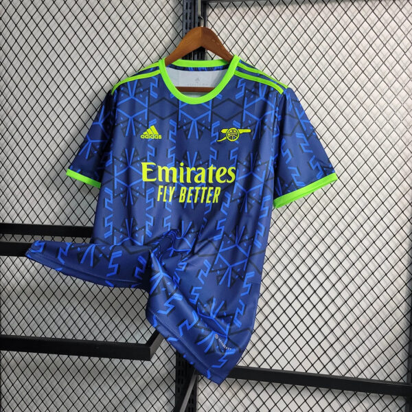 Arsenal 2023/2024 Special Edition Blue Football Jersey - Image 4