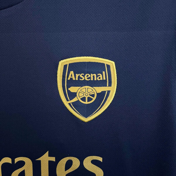 Arsenal 2023 French Special Edition Blue Football Jersey - Image 5