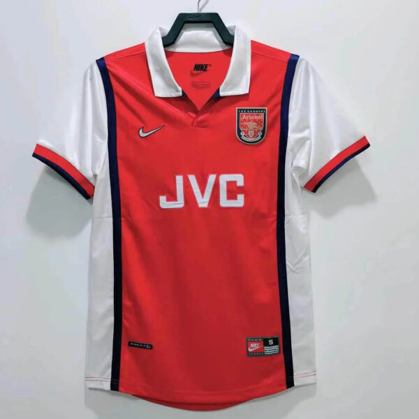 Arsenal 1998/1999 Retro Home Football Jersey 1:1 Thai Quality