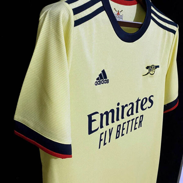 Arsenal 2021/2022 Away Football Jersey - Image 3