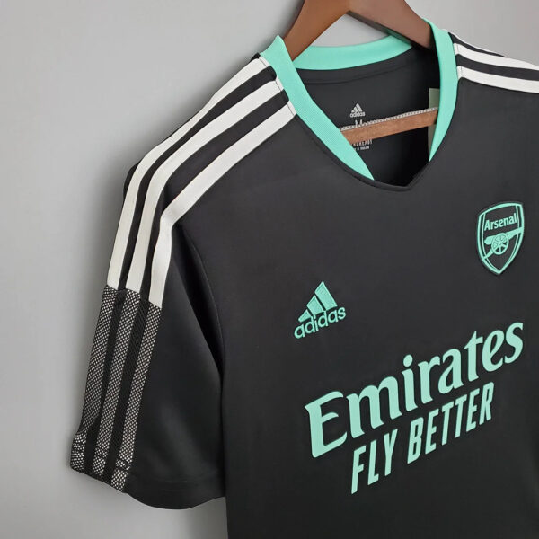 Arsenal 2021/2022 Football Jersey Training Wear Black - Image 3