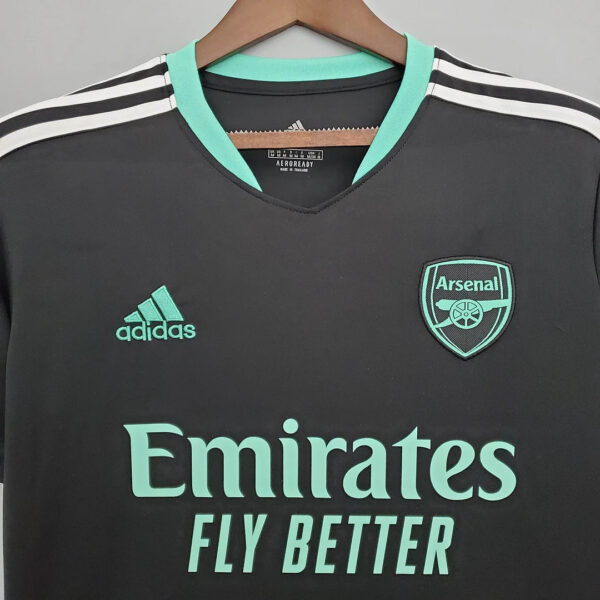 Arsenal 2021/2022 Football Jersey Training Wear Black - Image 4