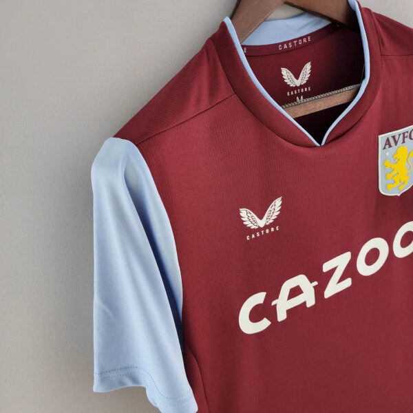 Aston Villa 2022/2023 Home Football Jersey 1:1 Thai Quality - Image 3