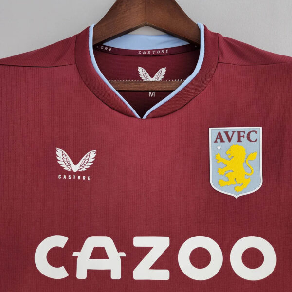 Aston Villa 2022/2023 Home Football Jersey 1:1 Thai Quality - Image 4