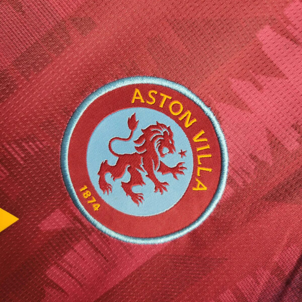 Aston Villa 2023/2024 Home Football Jersey 1:1 Thai Quality - Image 8